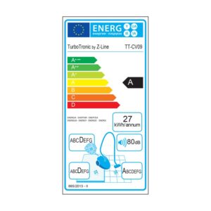 Ηλεκτρική σκούπα με σύστημα Cyclon 700W, κάδο 2L και τηλεσκοπικό σωλήνα, TurboTronic TT-CV09 - Image 6
