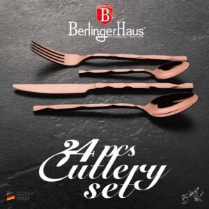 Berlinger Haus Σετ Μαχαιροπίρουνα 24 τμχ από Ανοξείδωτο Ατσάλι BH-2619NA - Image 5