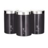 Berlinger Haus Σετ δοχεία ζάχαρης-καφέ από ανοξείδωτο ατσάλι 3 τμχ BH-6718