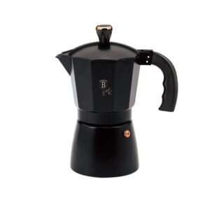 Berlinger Haus Καφετιέρα-μπρίκι για εσπρέσο, moka pot, Black Rose Collection BH-8562