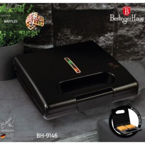 Ηλεκτρική Βαφλιέρα 780W Black Rose Collection Berlinger Haus BH-9146 - Image 5