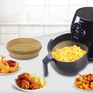 Beper Αντικολλητικά χαρτιά ψησίματος για Air Fryer διάτρητα 20cm 100τμχ C103ACC001 - Image 6