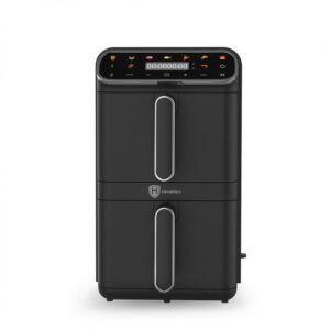 Φριτέζα Αέρος 11L – Διώροφη (Double Decker), 2 Καλάθια, 2460W HomeVero HV-AF11DDK