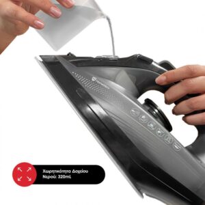 HomeVero Ασύρματο σίδερο ατμού 2400W Max HV-CSI2400 - Image 6