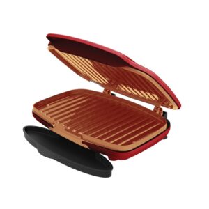 Alternative view of Homevero Zero Fat Grill - Διπλή Ψηστιέρα για μαγείρεμα χωρίς λίπος 1000W
