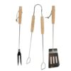 BBQ Tools σετ εργαλεία BBQ Barbeque με πιρούνα, σπάτουλα και λαβίδα, 3 τεμαχίων, 92101