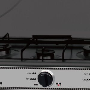 Εστία Τριπλή Υγραερίου Μαύρη Lexical LGS-2813-2 - Image 2