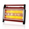 Lexical Quartz Heater Red 1600W LQH-8023-4