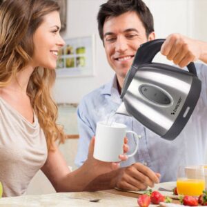Ανοξείδωτος Βραστήρας νερού 1.2L 1630W Beper P101BOL001 - Image 3