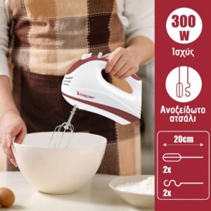 Μίξερ Χειρός 300W Beper P102SBA101 - Image 2