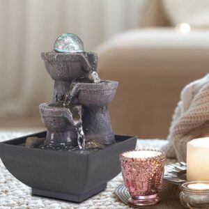 Beper P201UTP200 Σιντριβάνι feng shui εσωτερικού χώρου με φωτισμό LED - Image 5