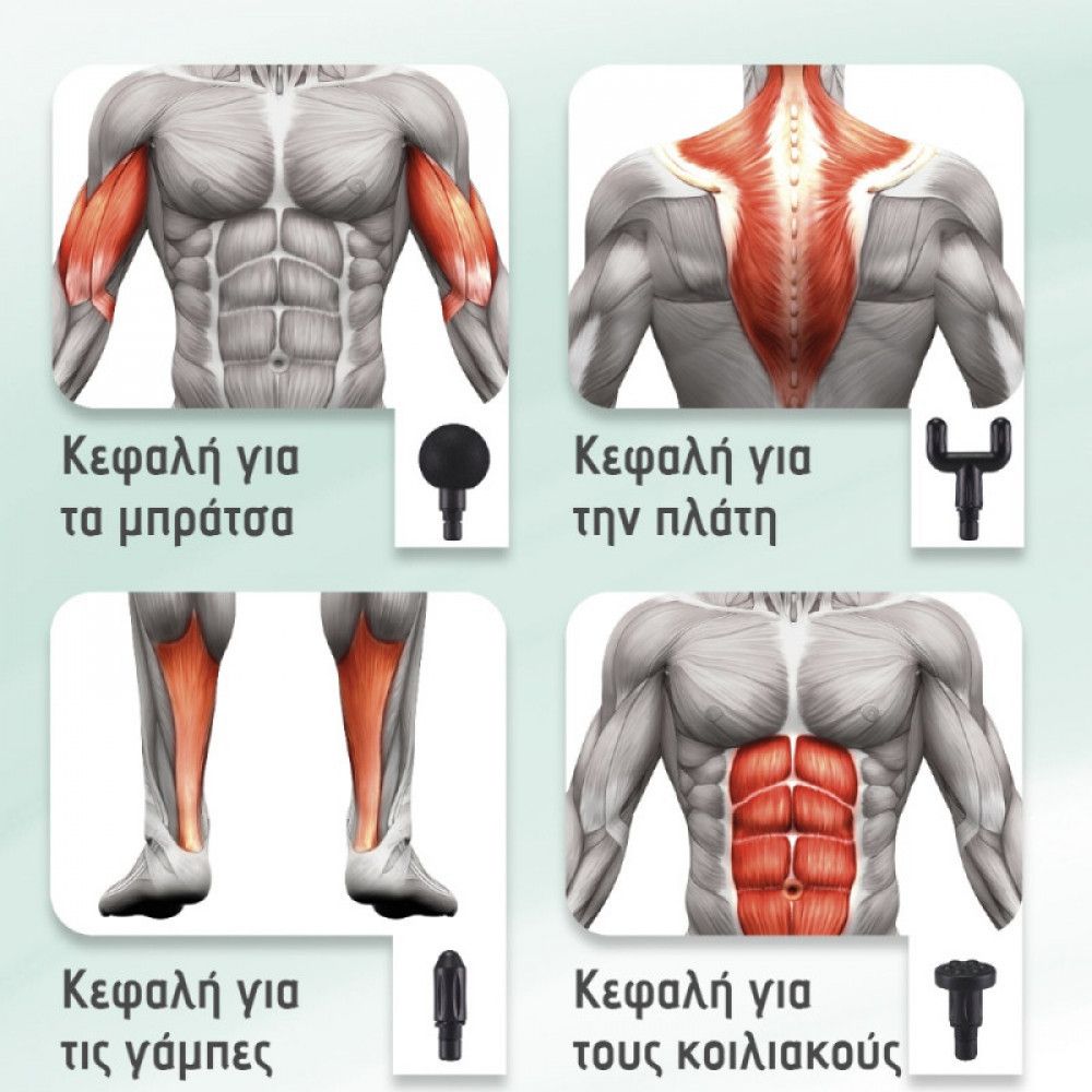 Μίνι Πιστόλι Μασάζ: Για Πόδια, Σώμα & Χέρια - Ιδανικό για Χαλάρωση, Beper P302MAS002 - Image 5