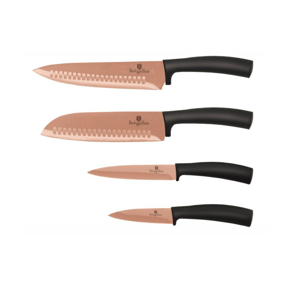 Berlinger Haus Σετ Μαχαίρια 4τμχ Inox Rose Gold Edition BH-2385N