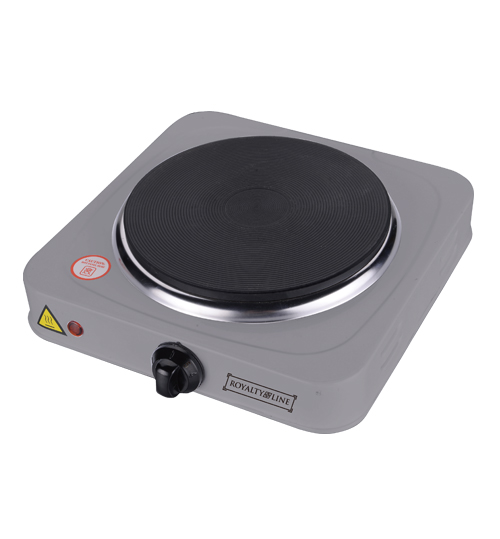 Royalty Line EKP-1500.15 Μαγειρική Εστία Μονή 18cm 1500W Ασημί