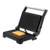 Royalty Line Grill-Τοστιέρα RL-PM1000-BLK με άνοιγμα πλακών 180° Μαύρη