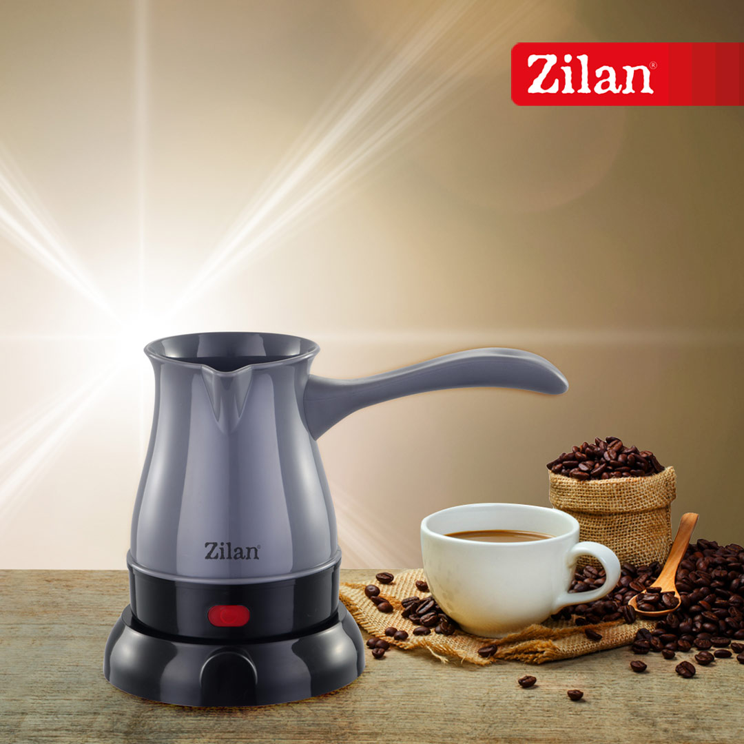 Zilan Ηλεκτρικό Μπρίκι Γκρι 300mL 600W ZLN0189-GRY - Image 2