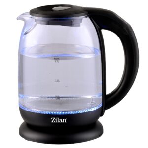 Zilan Γυάλινος βραστήρας νερού LED 1.7L 2200W Max ZLN3956 - Image 3