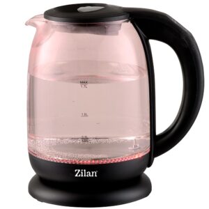 Zilan Γυάλινος βραστήρας νερού LED 1.7L 2200W Max ZLN3956 - Image 6