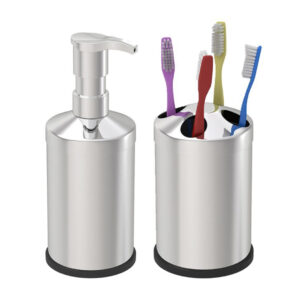 Zilan Σετ αξεσουάρ μπάνιου 4 τμχ inox  ZLN4605 - Image 3