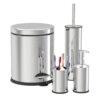 Zilan Σετ αξεσουάρ μπάνιου 4 τμχ inox  ZLN4605