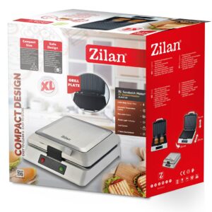 Zilan Τοστιέρα - Grill 4 θέσεων, 1200W, ZLN4728 - Image 8